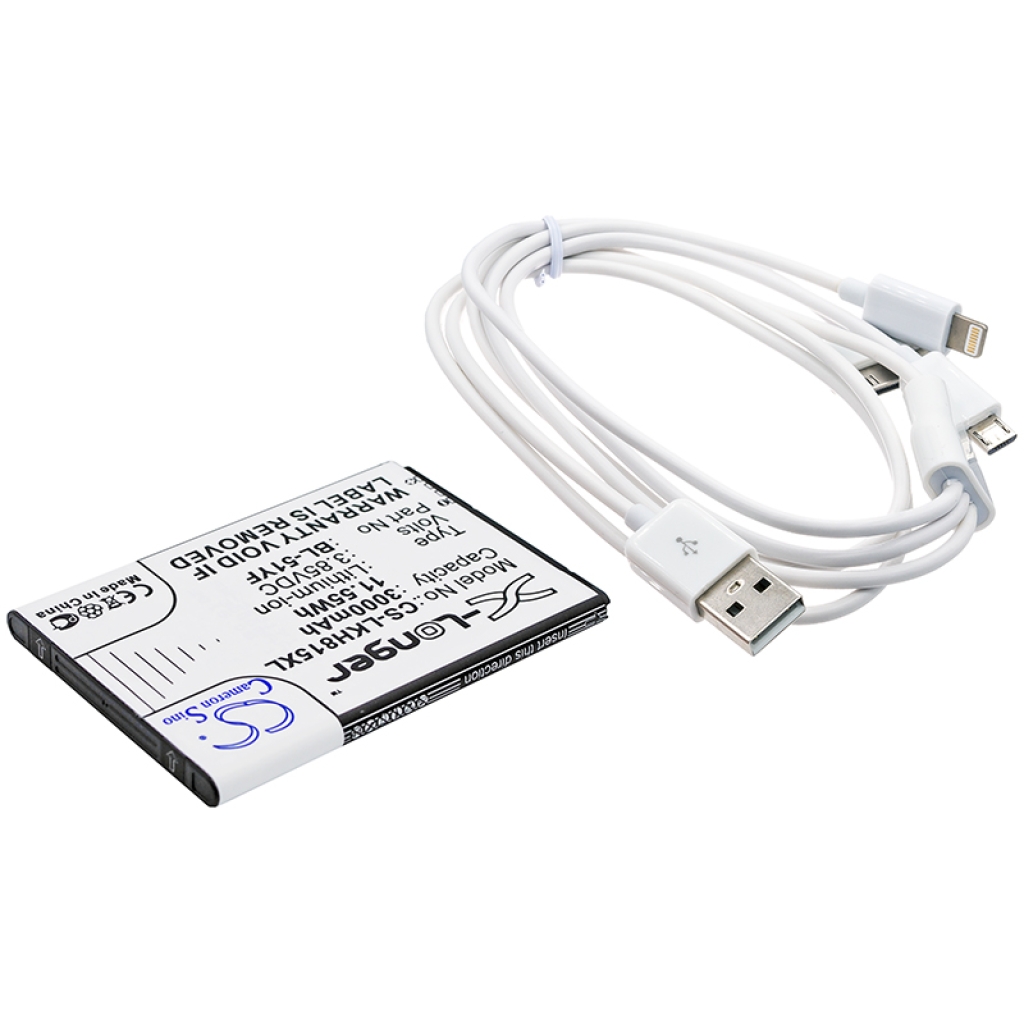Yhteensopiva vaihtoehto LG BL-51YF,EAC62858501:lle