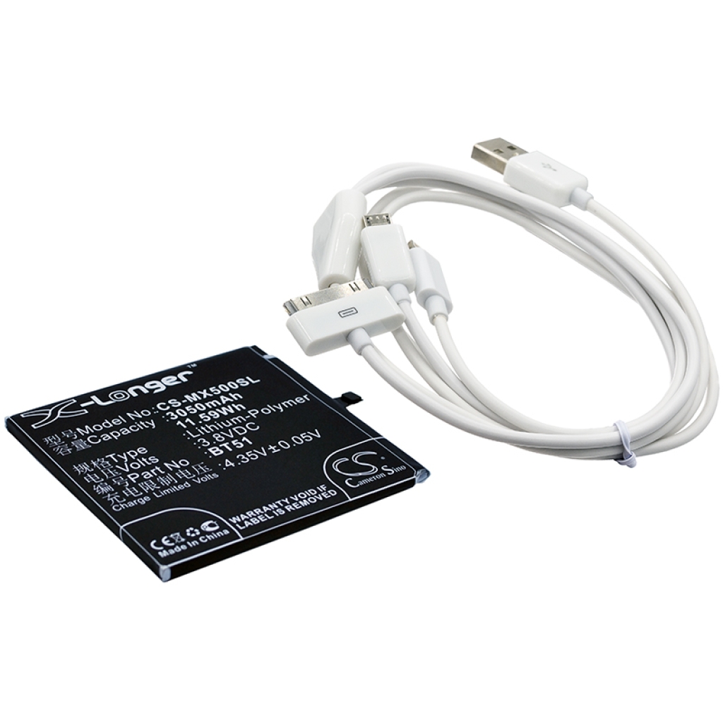 Yhteensopiva vaihtoehto MeiZu BT51:lle