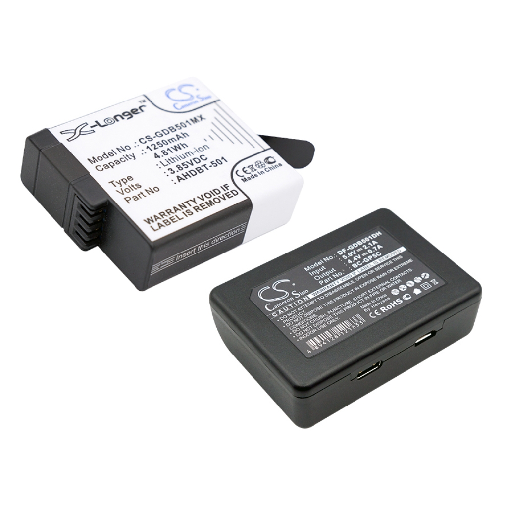 Akut Kameran akku CS-CB063