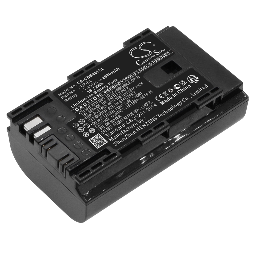 Akut Kameran akku CS-CDS401SL