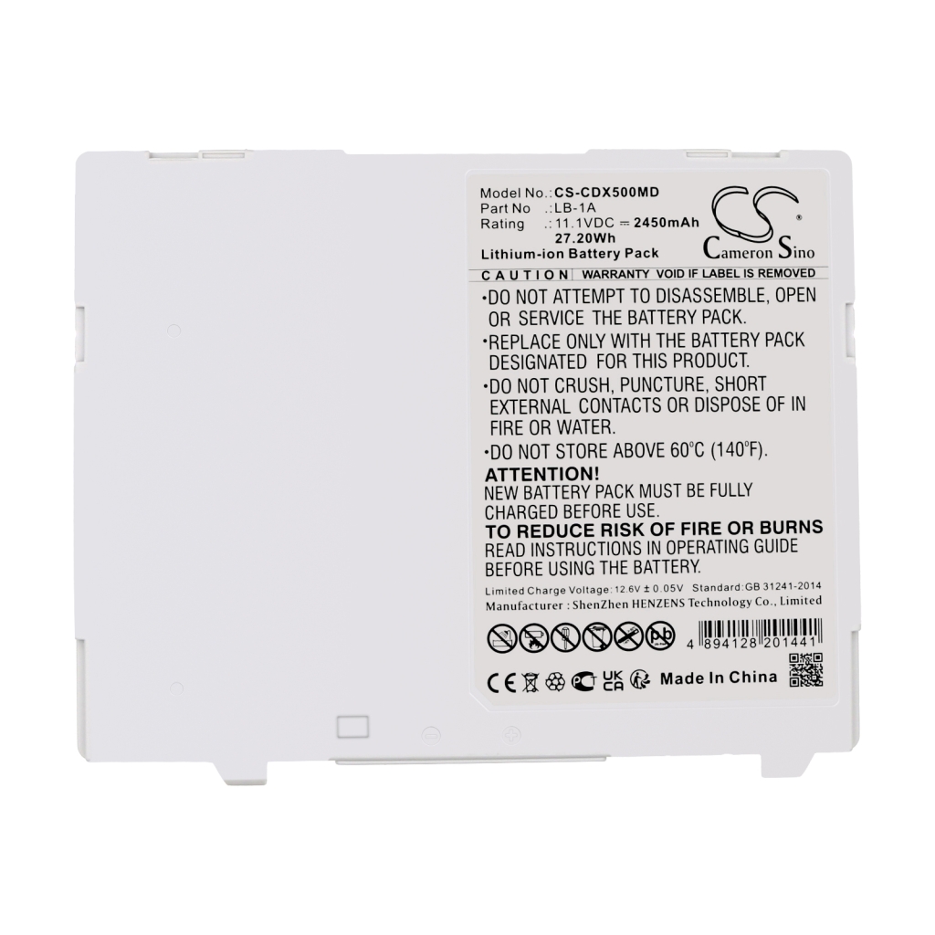 Lääketieteellinen akku Canon CXDI-55G (CS-CDX500MD)