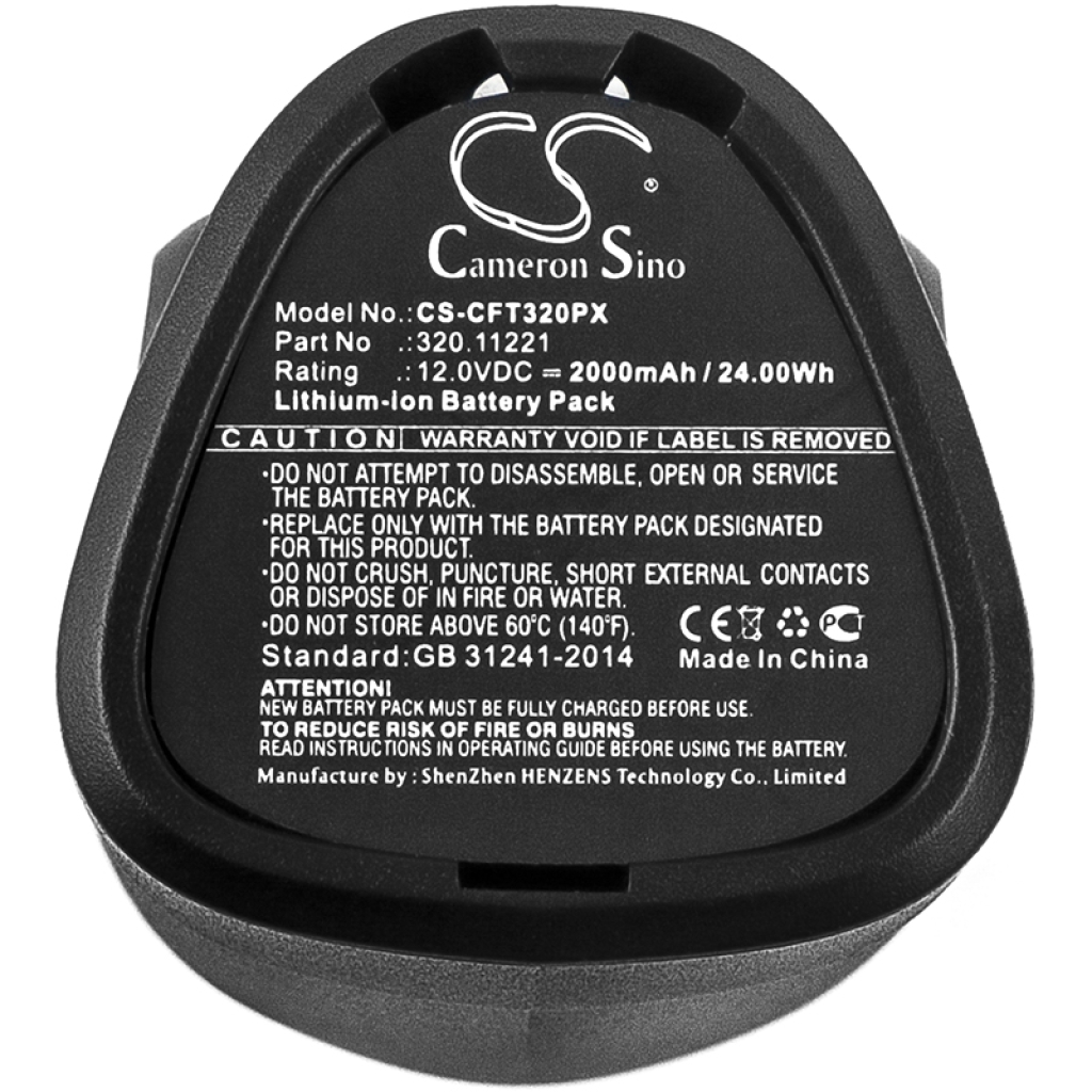Yhteensopiva akun vaihto Craftsman 320.11221