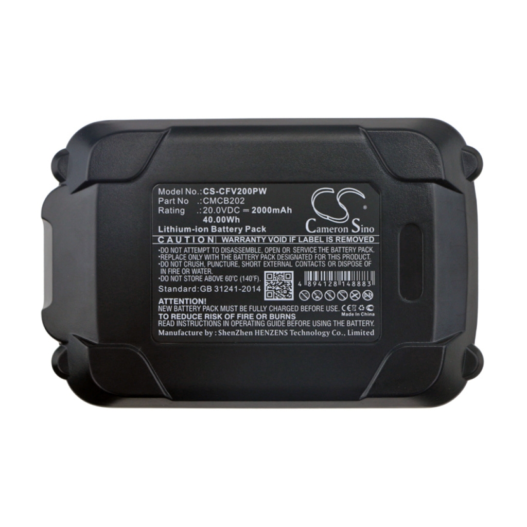 Yhteensopiva akun vaihto Craftsman CMCB202,CMCN202