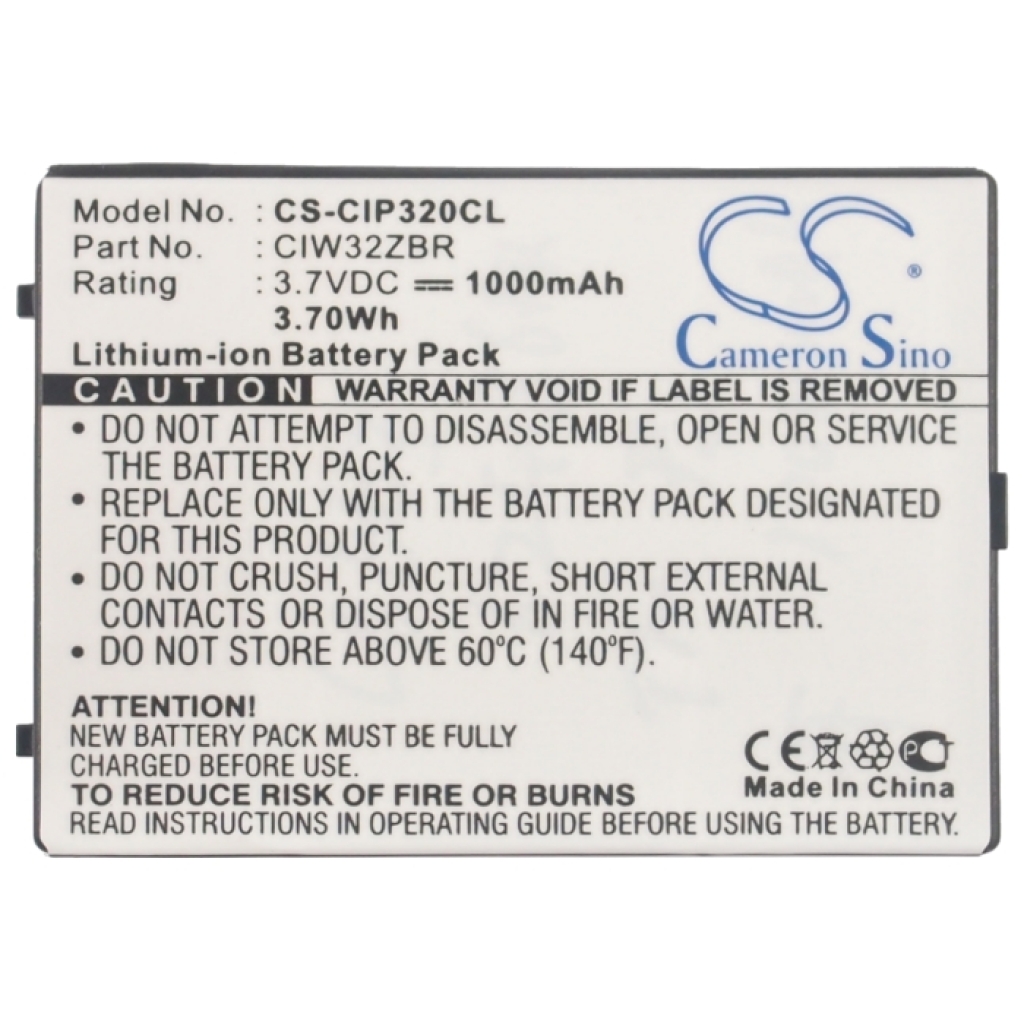 Akut Langattoman puhelimen akku CS-CIP320CL