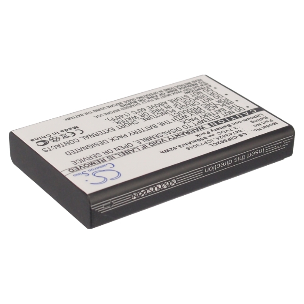 Yhteensopiva akun vaihto Spectralink 84743424,84743428,ICP73048