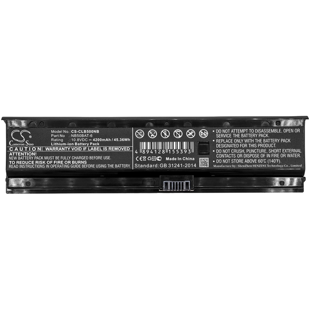 Kannettavan tietokoneen akku Cjscope CS-CLB500NB