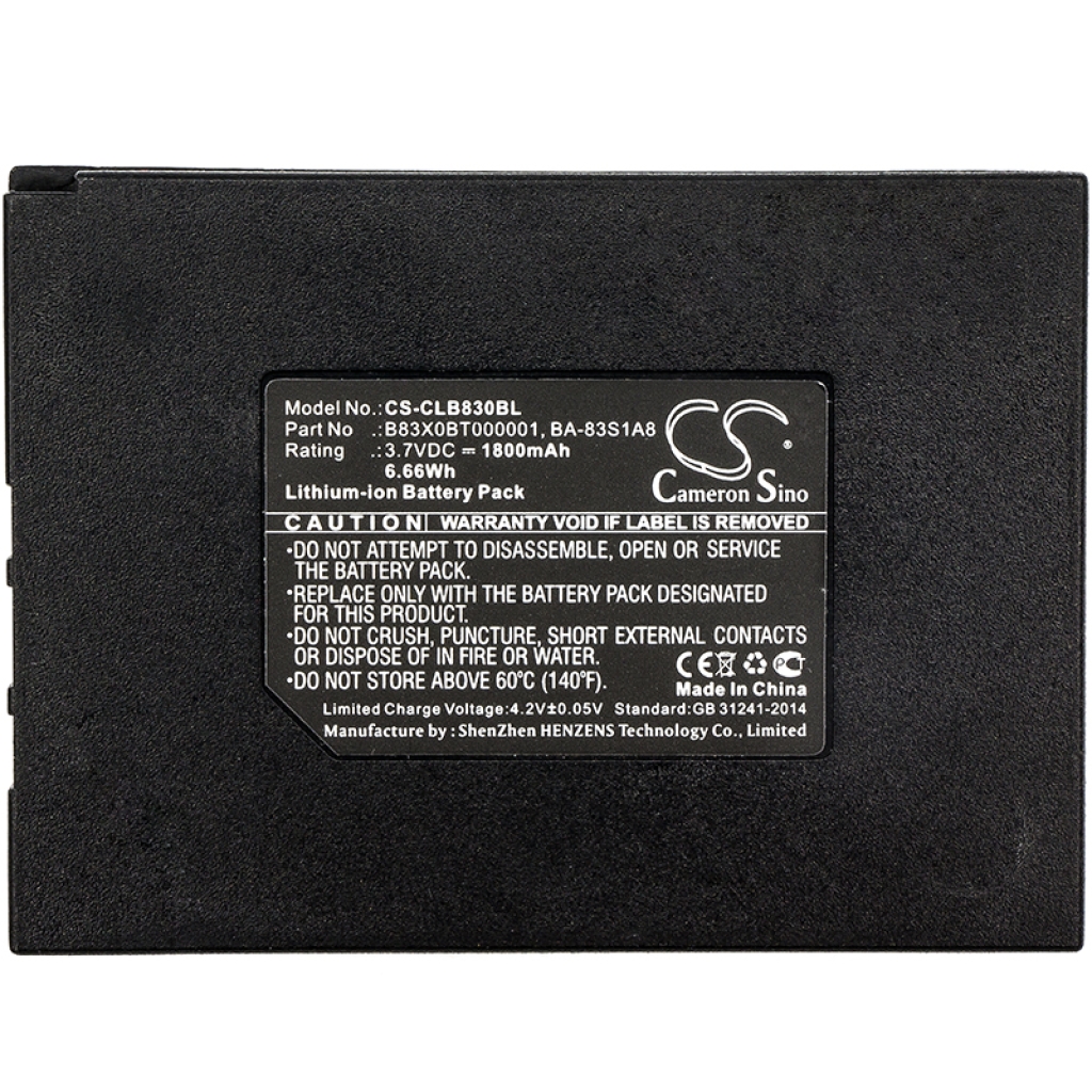 Viivakoodinlukijan akku Cipherlab 8300