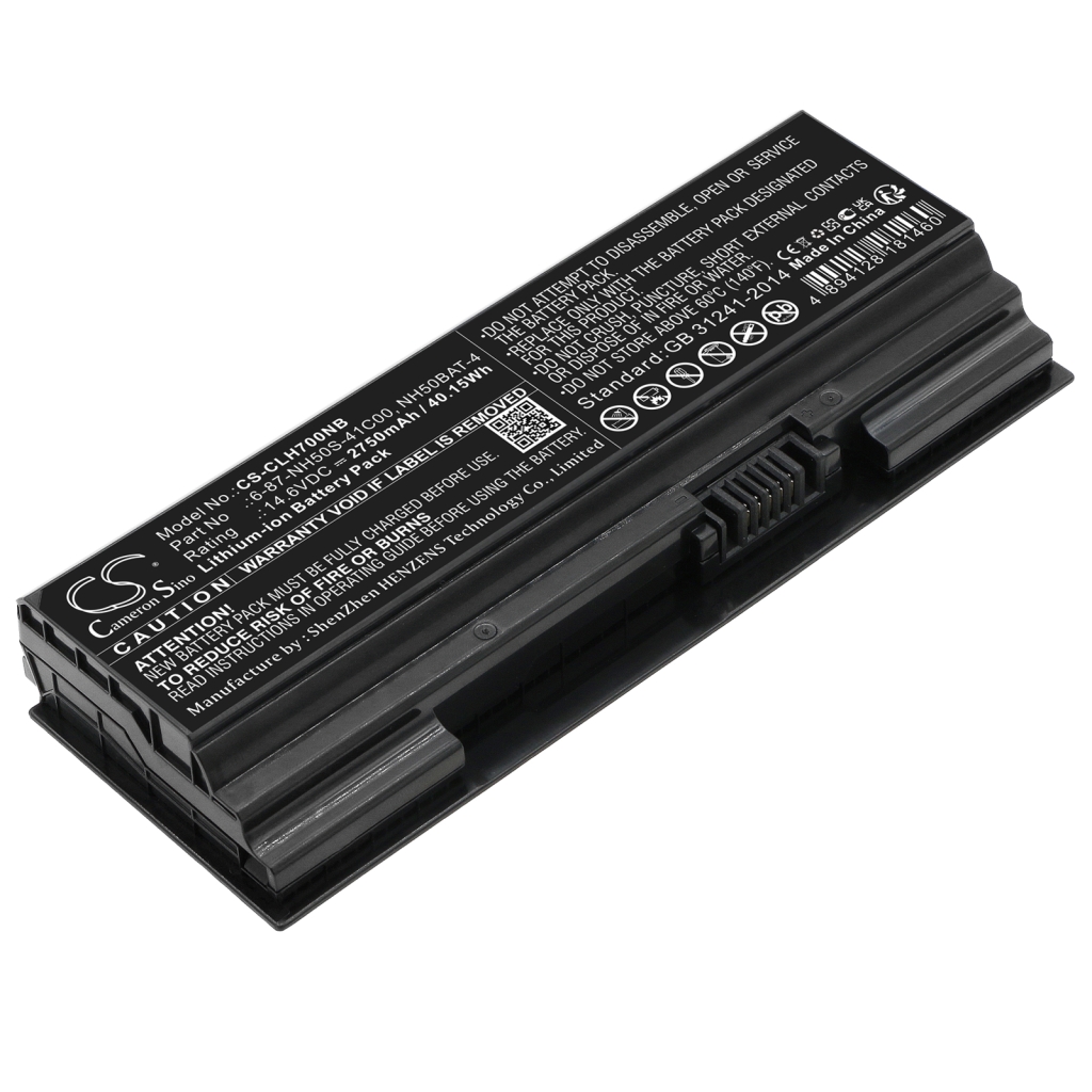 Kannettavan tietokoneen akku Systemax CS-CLH700NB