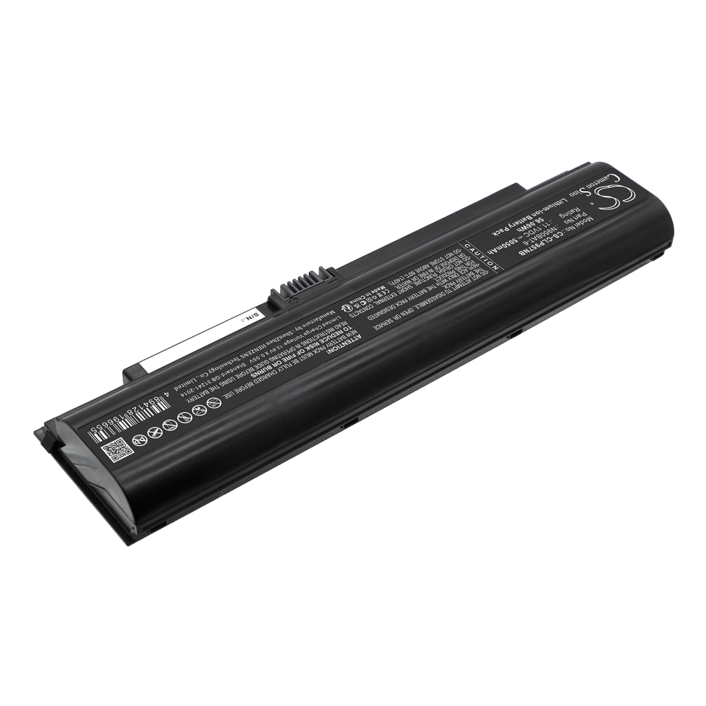 Yhteensopiva akun vaihto CLEVO N950BAT-6