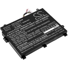 Yhteensopiva akun vaihto Sager P970BAT-4