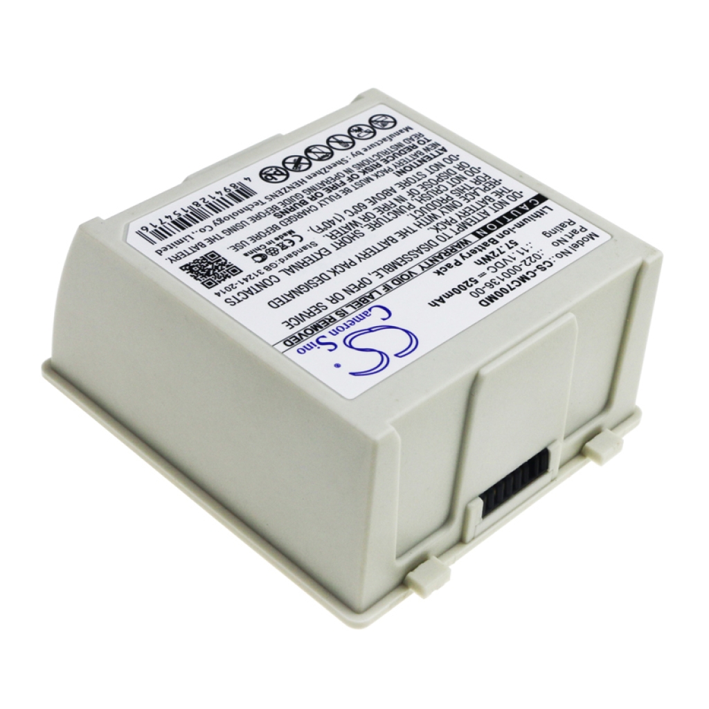 Yhteensopiva akun vaihto Comen 022-000136-00