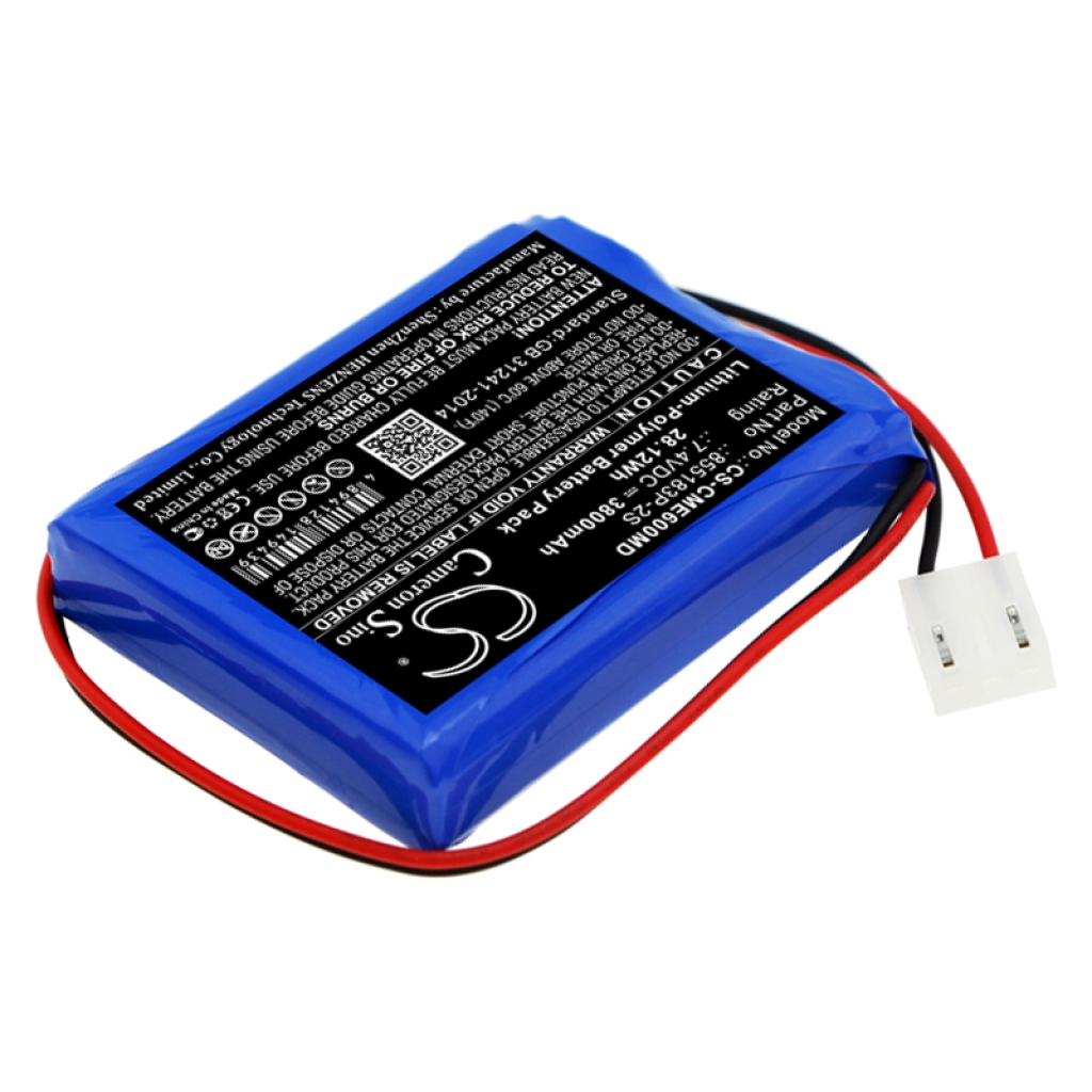 Yhteensopiva akun vaihto Contec 855183P-2S