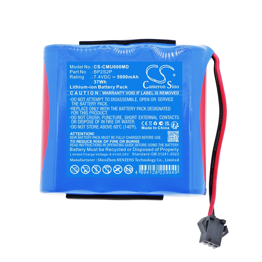 Akku yhteensopiva Contec CS-CMU600MD
