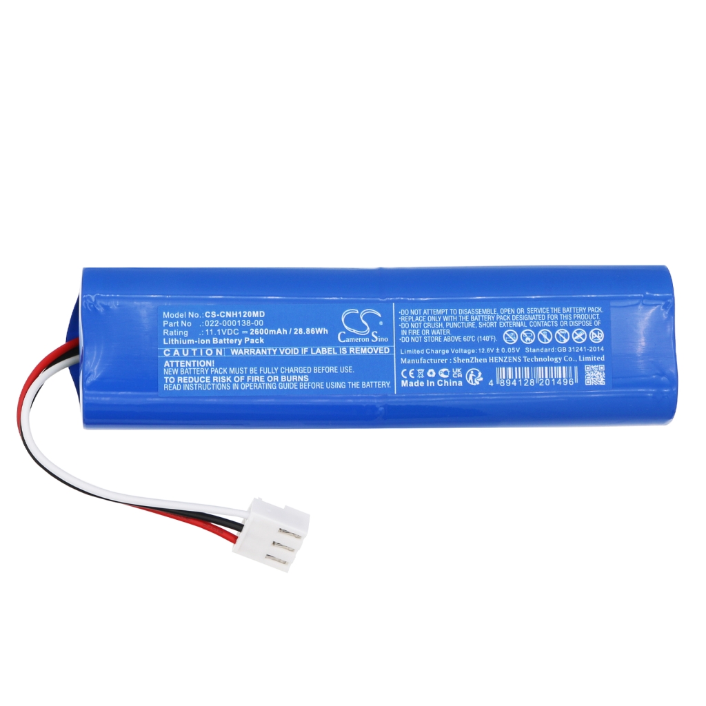 Yhteensopiva akun vaihto Comen 022-000138-00