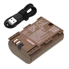 Compatible battery replacement for Tether tools LP-E6,LP-E6N,LP-E6NH,LP-E6P