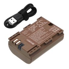 Compatible battery replacement for Canon LP-E6,LP-E6N,LP-E6NH,LP-E6P