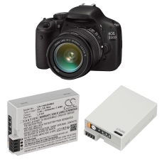 Yhteensopiva akun vaihto Canon LP-E8