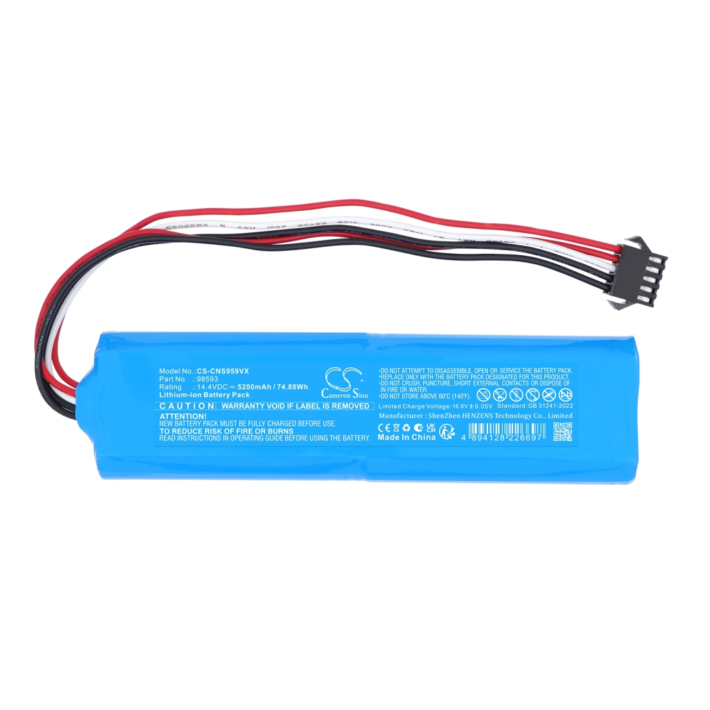 Battery Replaces Cecotec Conga RR47102