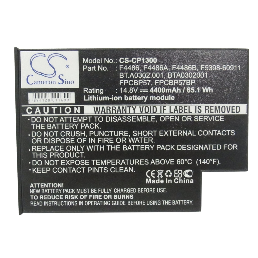 Akku Korvaa FPCBP57BP