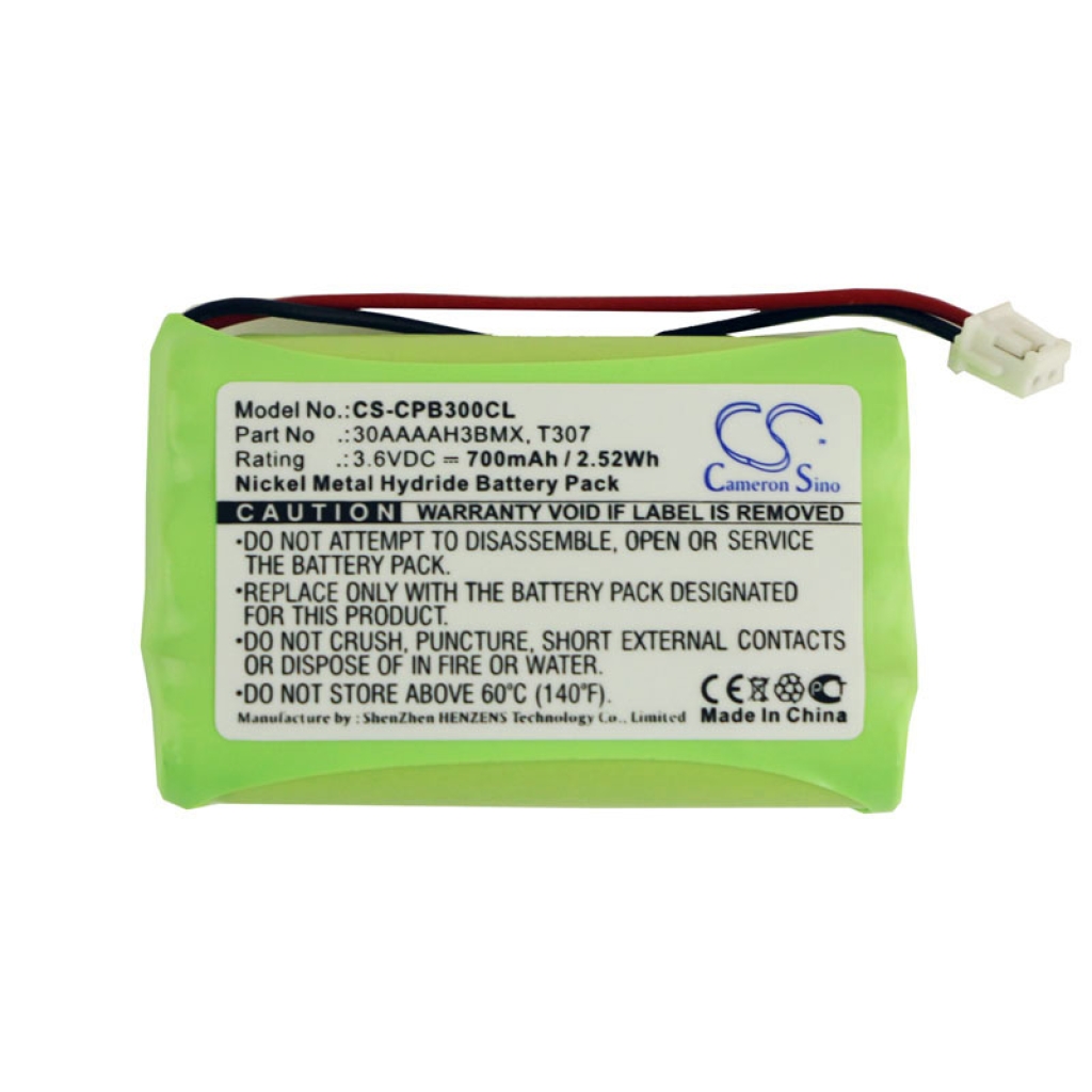 Akku yhteensopiva Binatone GP NTL Philips Sagem Swisscom Synergy Cable & wireless CS-CPB300CL