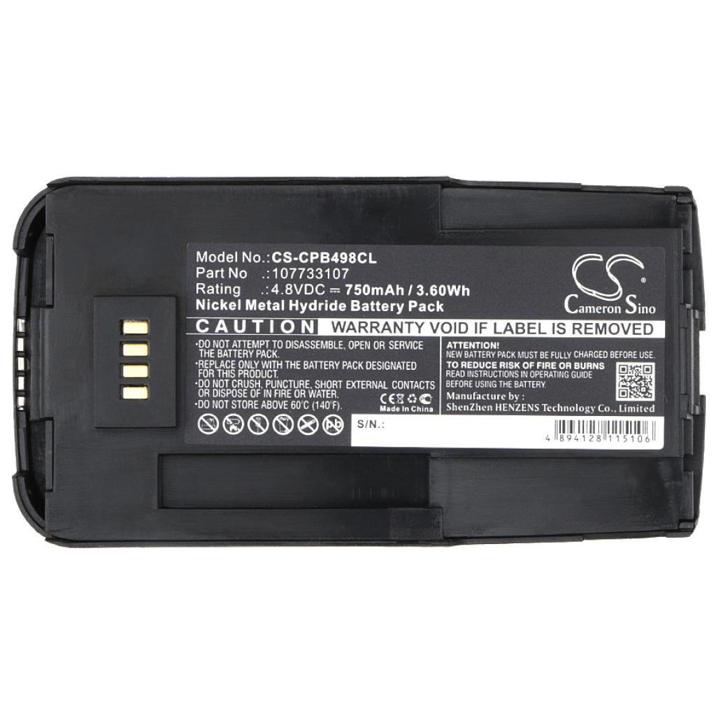 Yhteensopiva akun vaihto Avaya 107733107