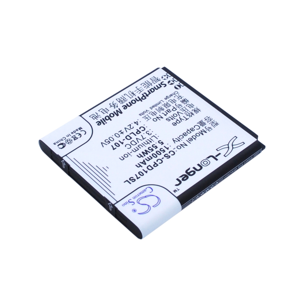Yhteensopiva akun vaihto Coolpad CPLD-107