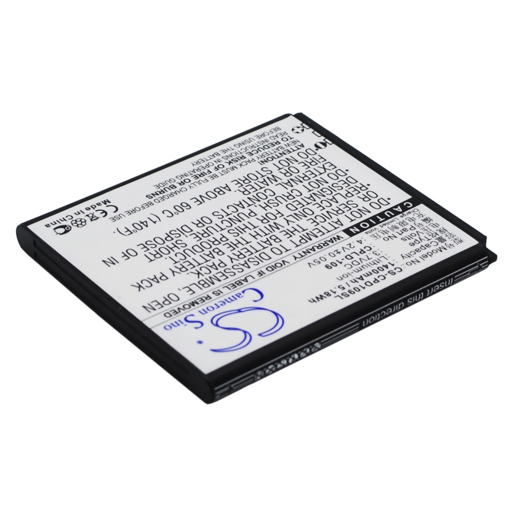 Yhteensopiva akun vaihto Coolpad CPLD-109