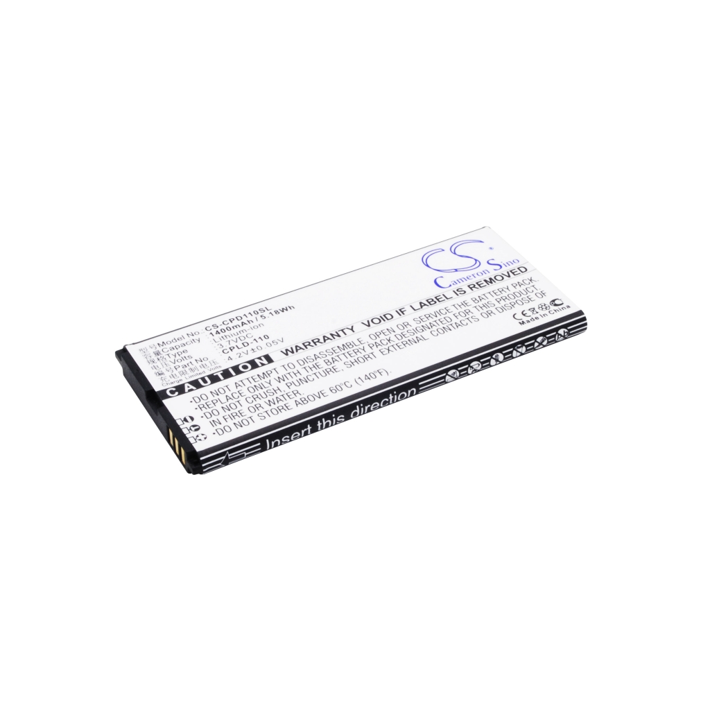Yhteensopiva akun vaihto Coolpad CPLD-110
