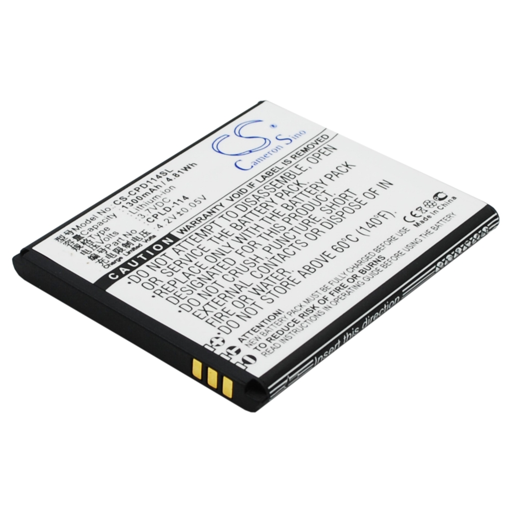 Yhteensopiva akun vaihto Coolpad CPLD-114
