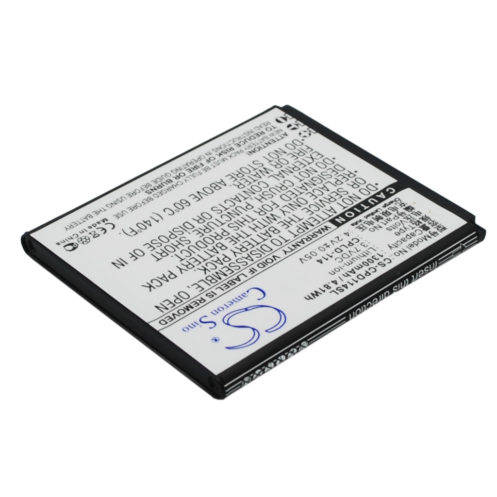 Yhteensopiva akun vaihto Coolpad CPLD-114