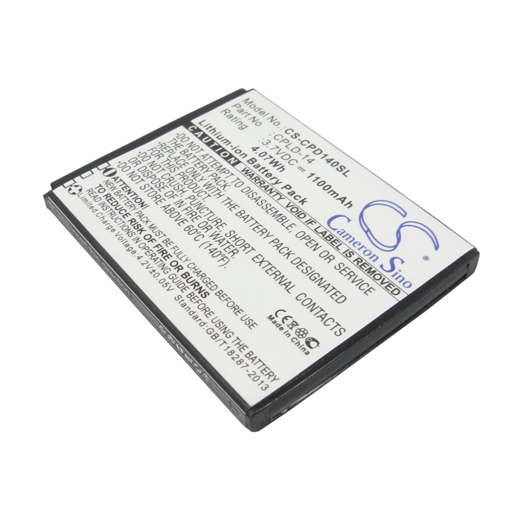 Yhteensopiva akun vaihto Coolpad CPLD-14
