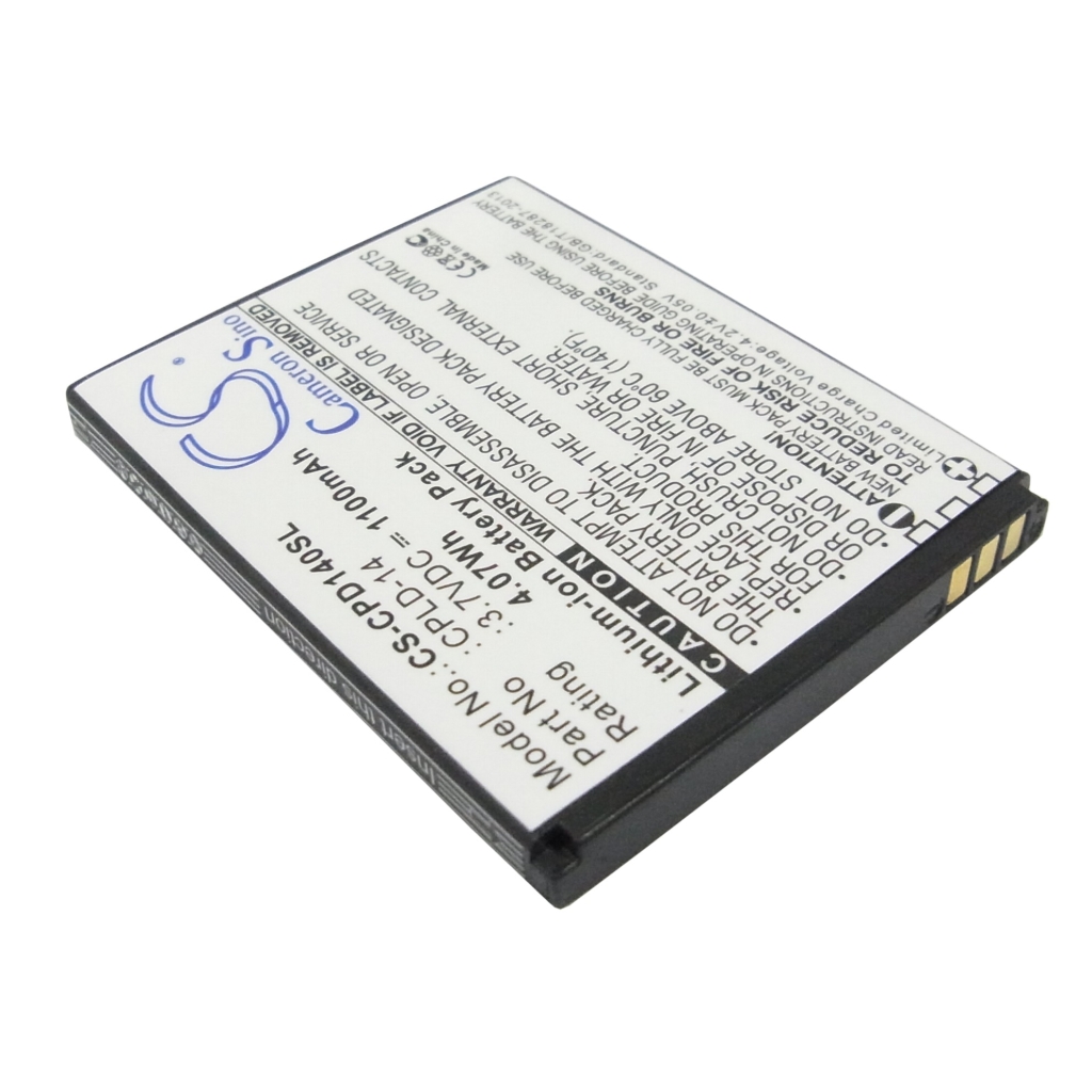 Yhteensopiva akun vaihto Coolpad CPLD-14
