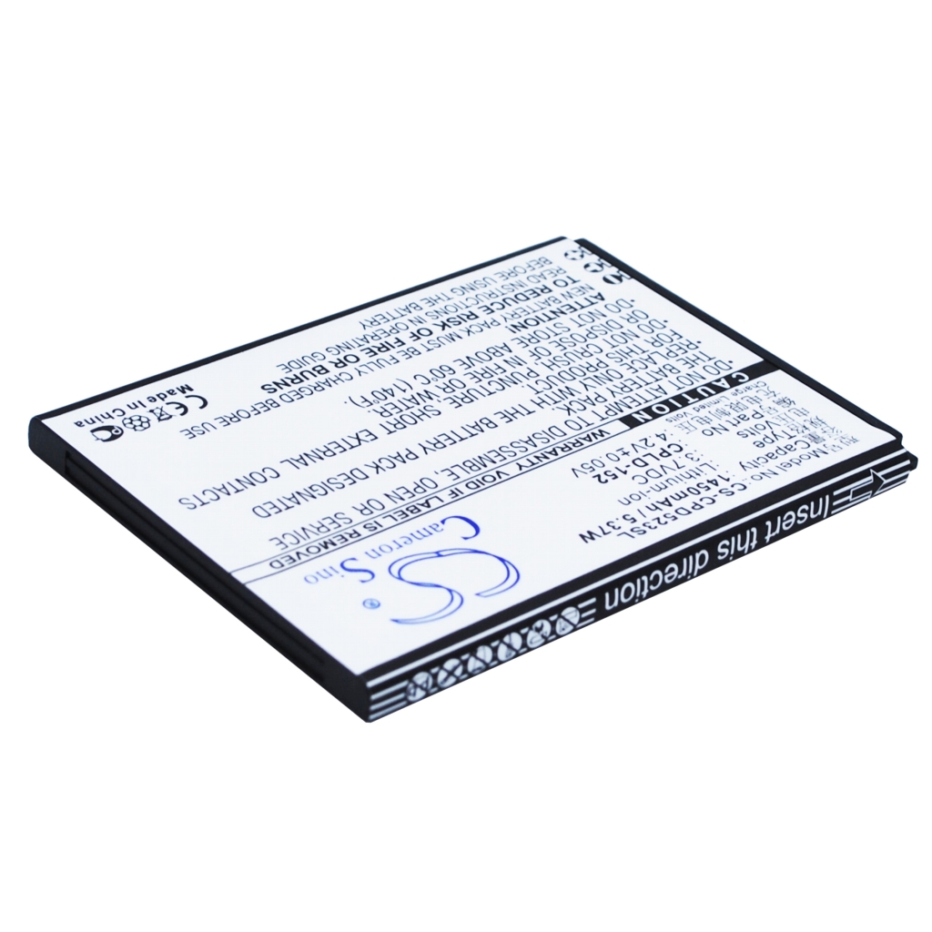 Yhteensopiva akun vaihto Coolpad CPLD-152