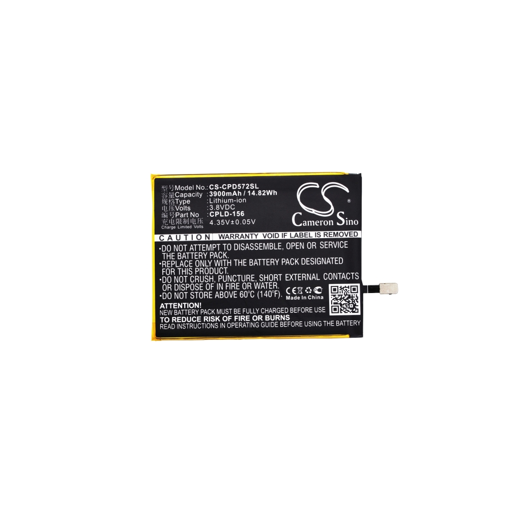 Akku yhteensopiva Coolpad CS-CPD572SL