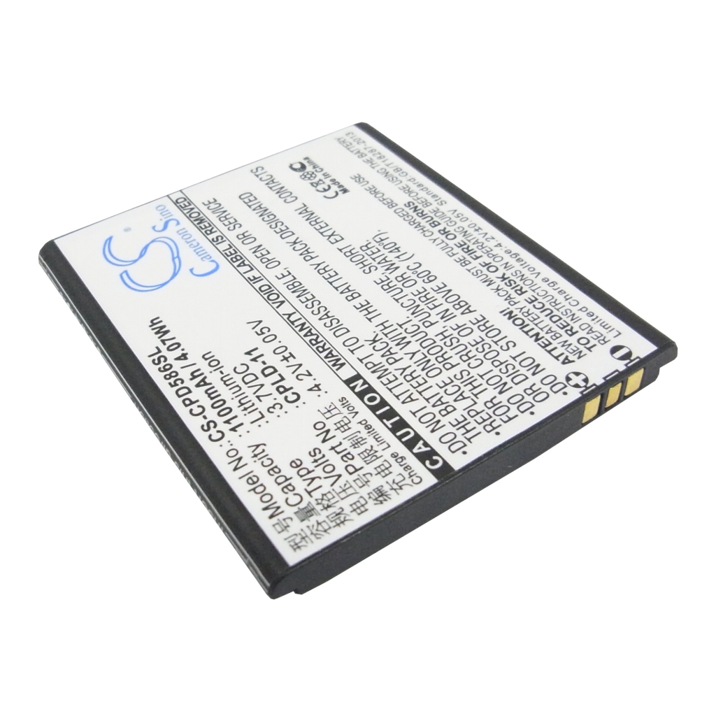 Yhteensopiva akun vaihto Coolpad CPLD-11