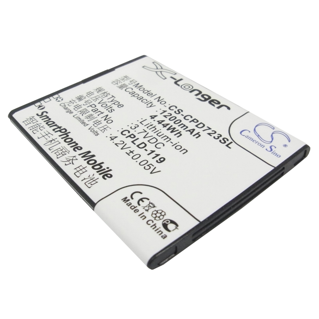 Yhteensopiva akun vaihto Coolpad CPLD-119