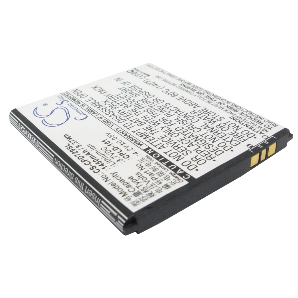 Yhteensopiva akun vaihto Coolpad CPLD-101