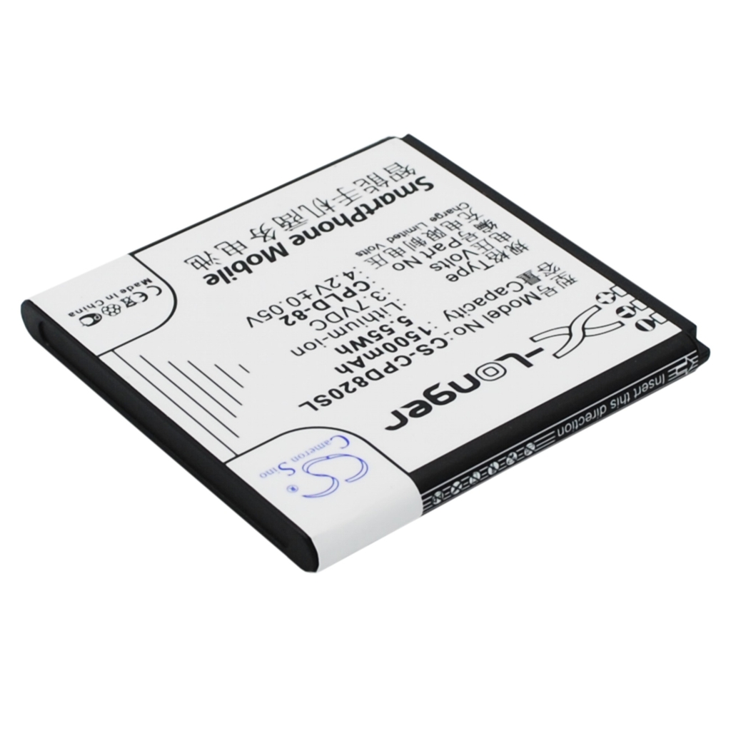 Yhteensopiva akun vaihto Coolpad CPLD-82