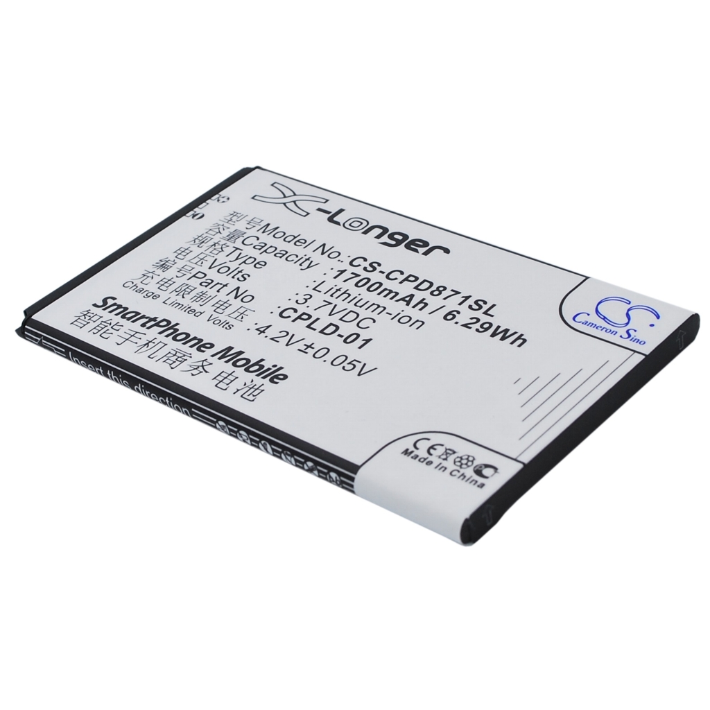 Yhteensopiva akun vaihto Coolpad CPLD-01