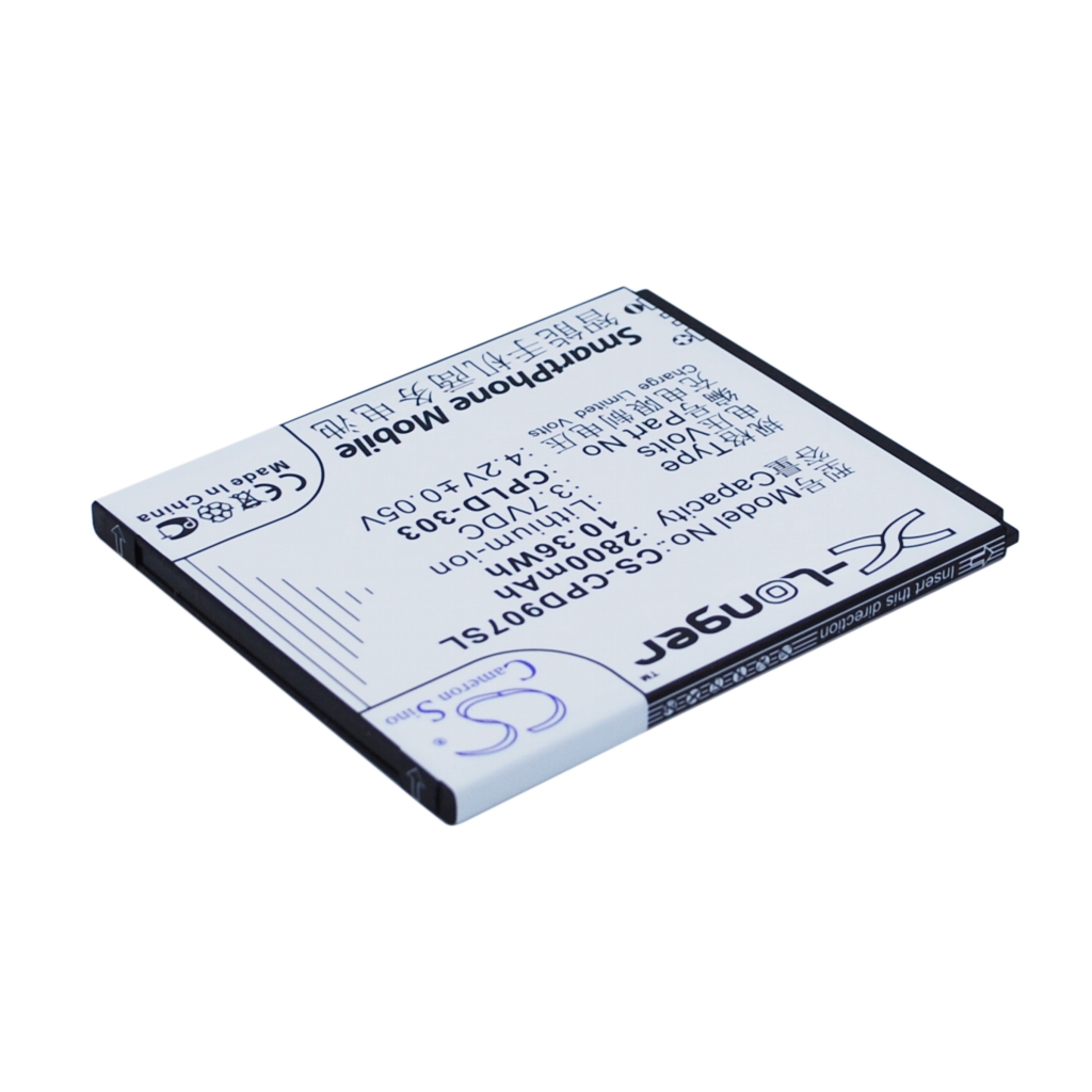 Yhteensopiva akun vaihto Coolpad CPLD-303
