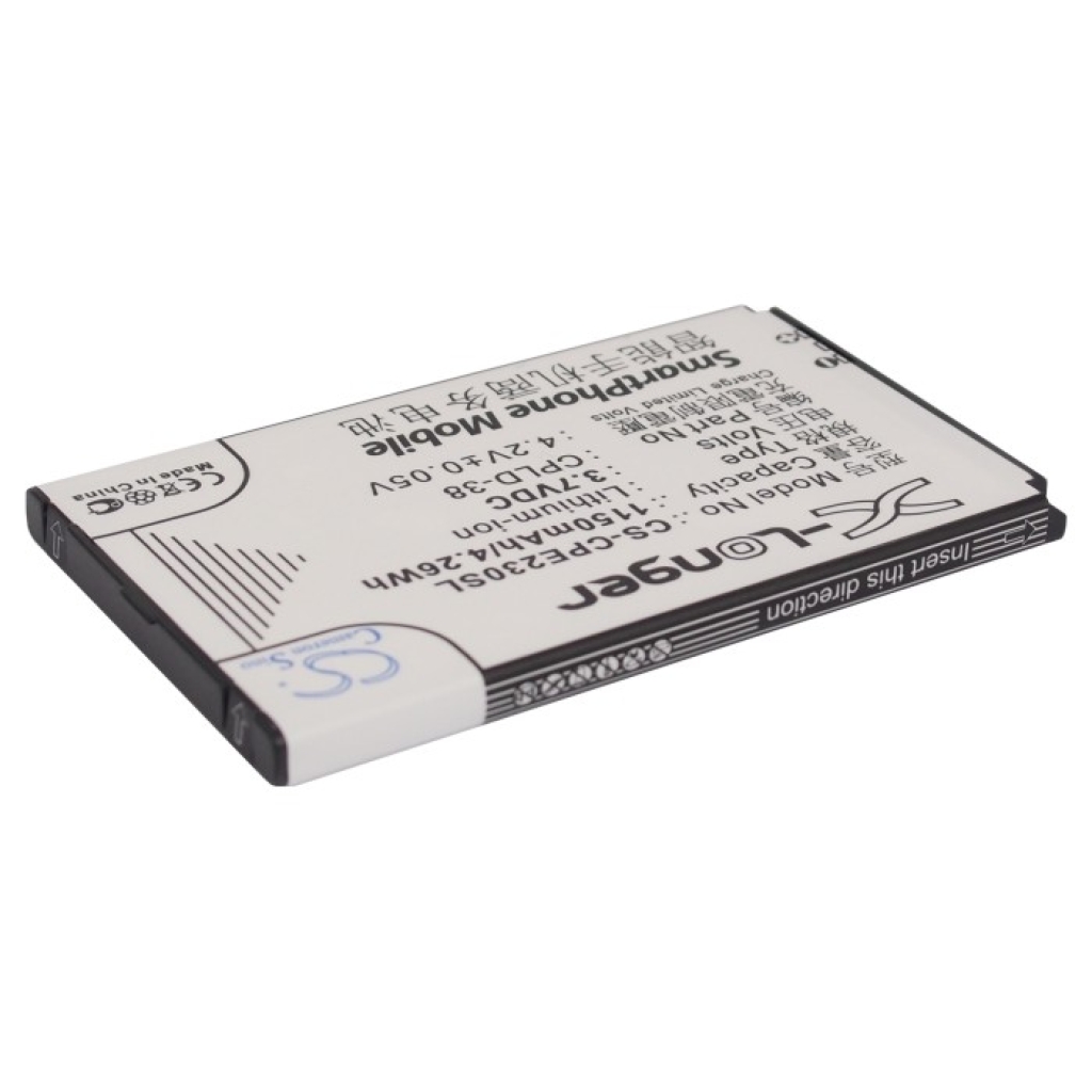 Yhteensopiva akun vaihto Coolpad CPLD-38