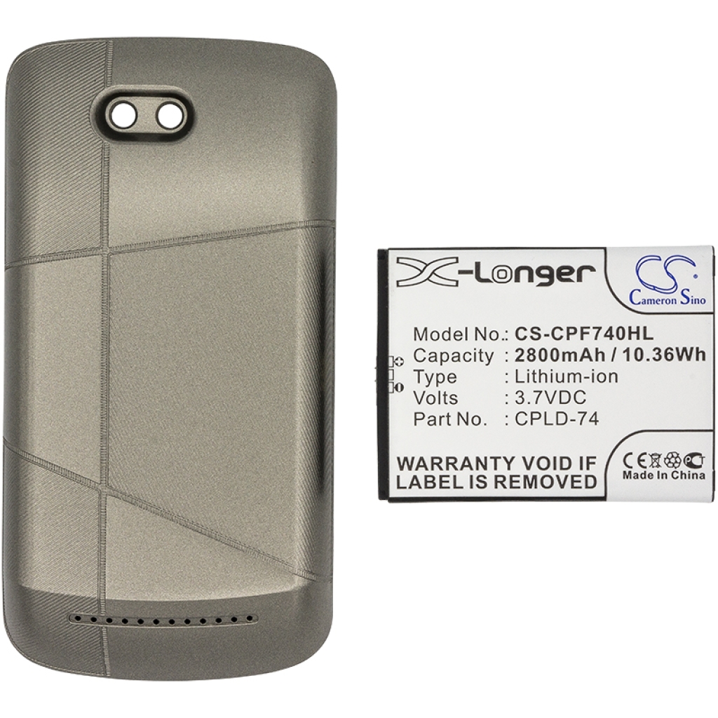Yhteensopiva akun vaihto MetroPCS CPLD-74