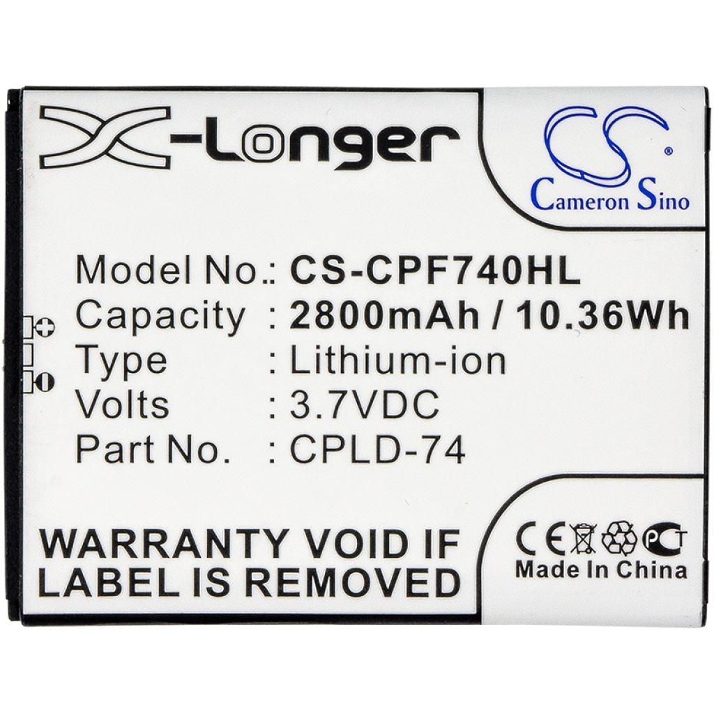 Yhteensopiva akun vaihto MetroPCS CPLD-74