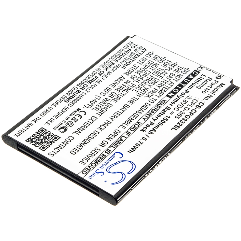 Yhteensopiva akun vaihto Coolpad CPLD-365