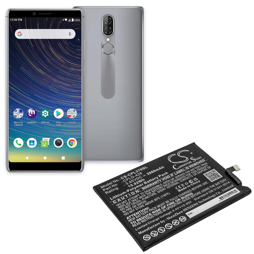 Yhteensopiva akun vaihto MetroPCS CPLD-428