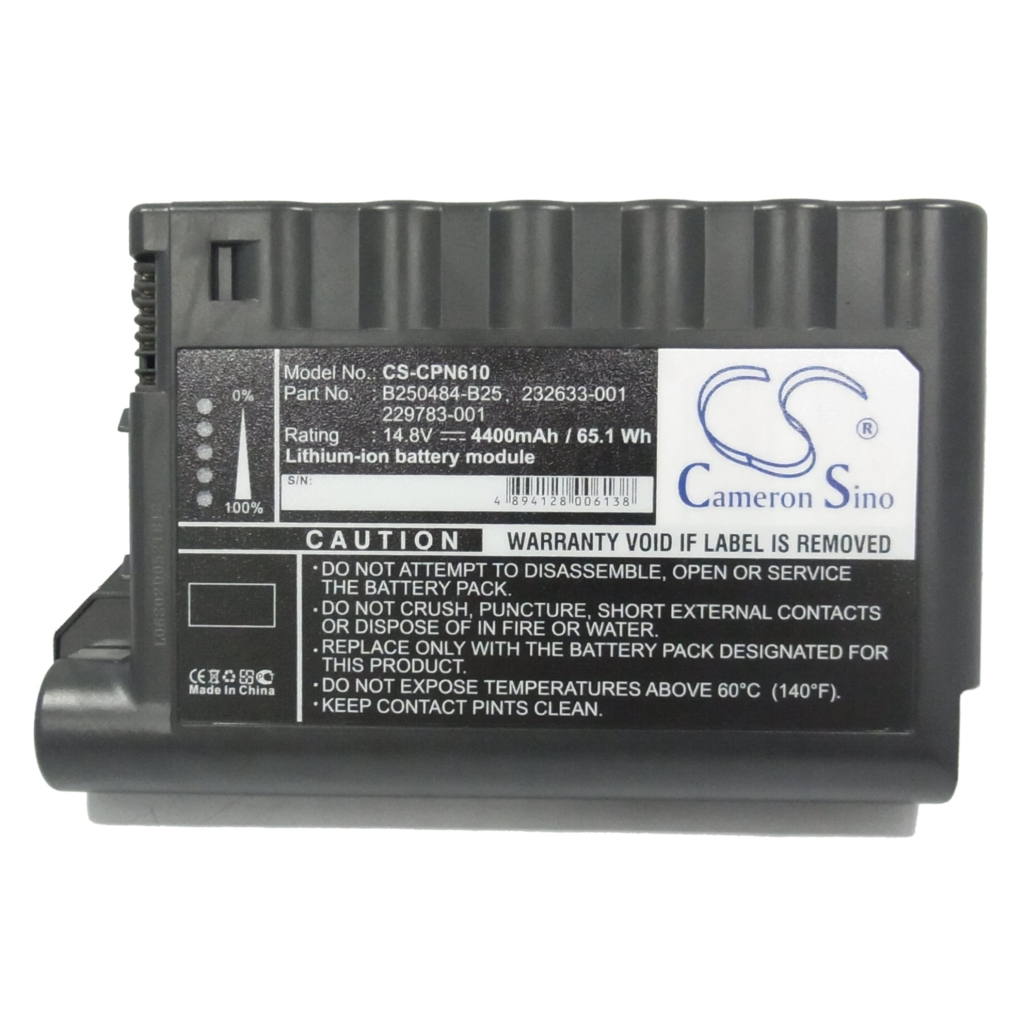 Battery compatible with Compaq