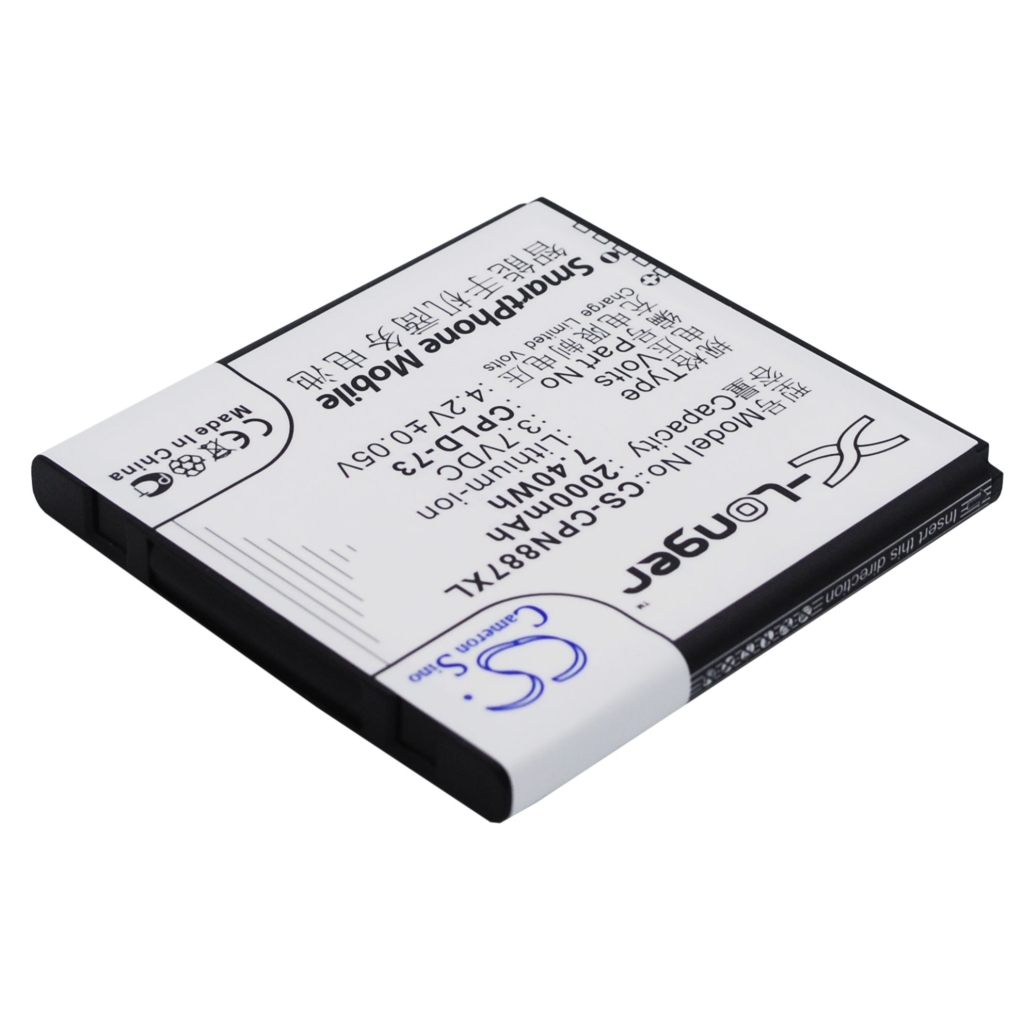 Yhteensopiva akun vaihto Coolpad CPLD-73