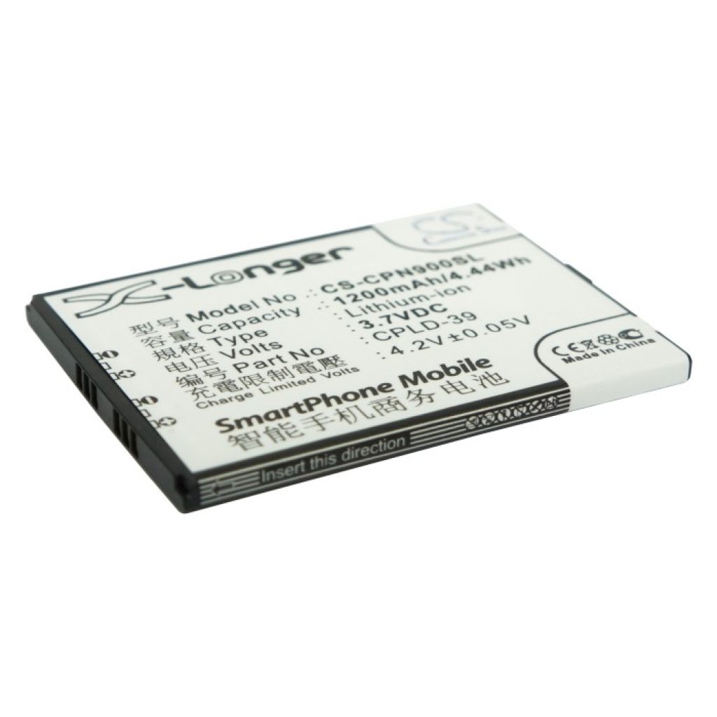 Yhteensopiva akun vaihto Coolpad CPLD-39