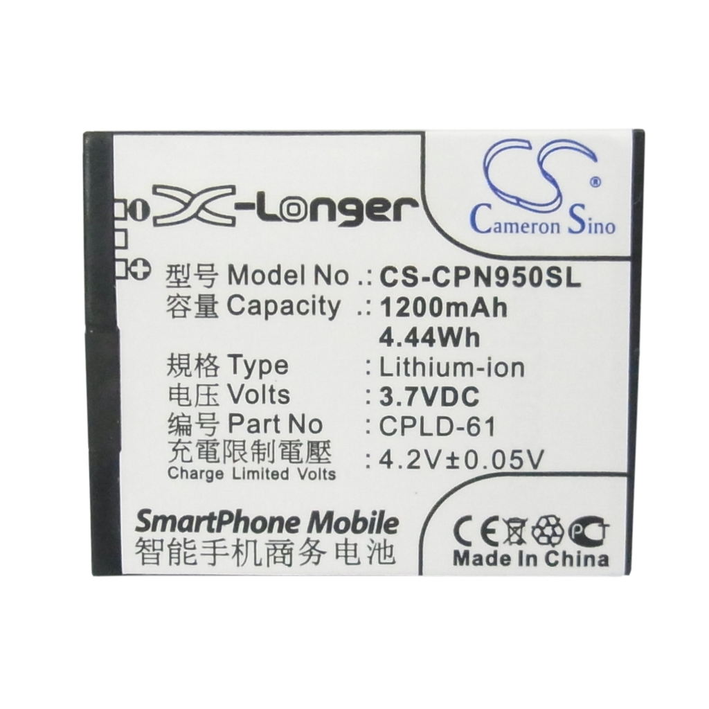 Akku yhteensopiva Coolpad CS-CPN950SL