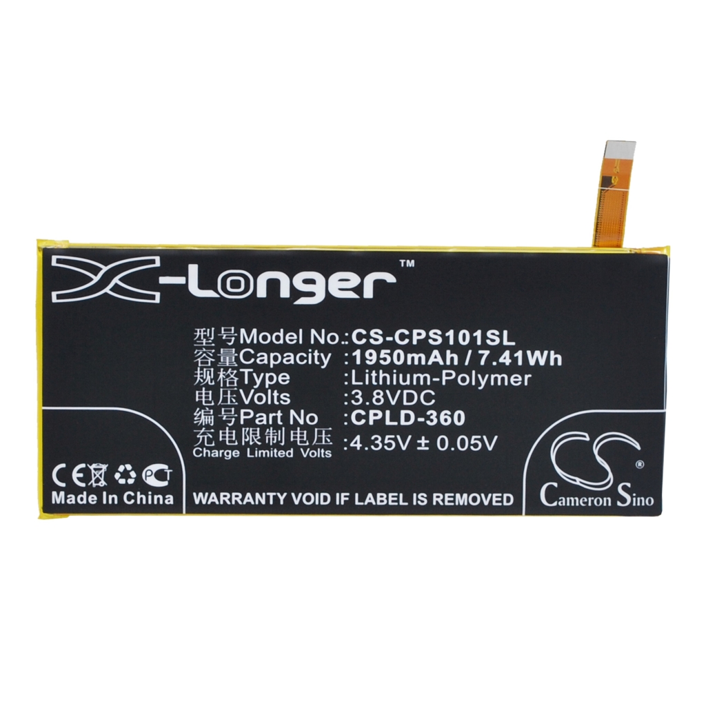 Akku yhteensopiva Coolpad CS-CPS101SL